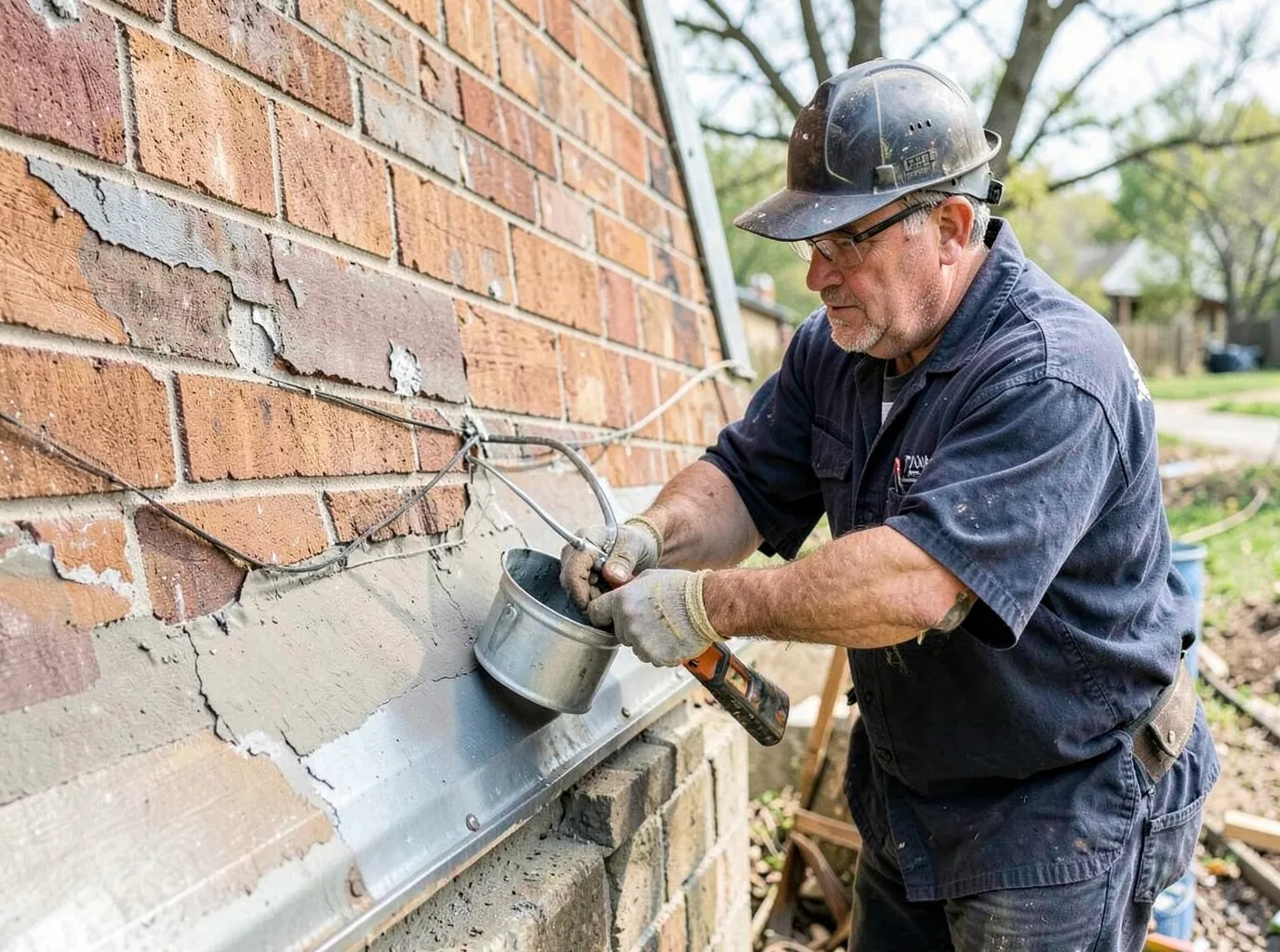 Chimney Flashing Repair in Peoria, IL