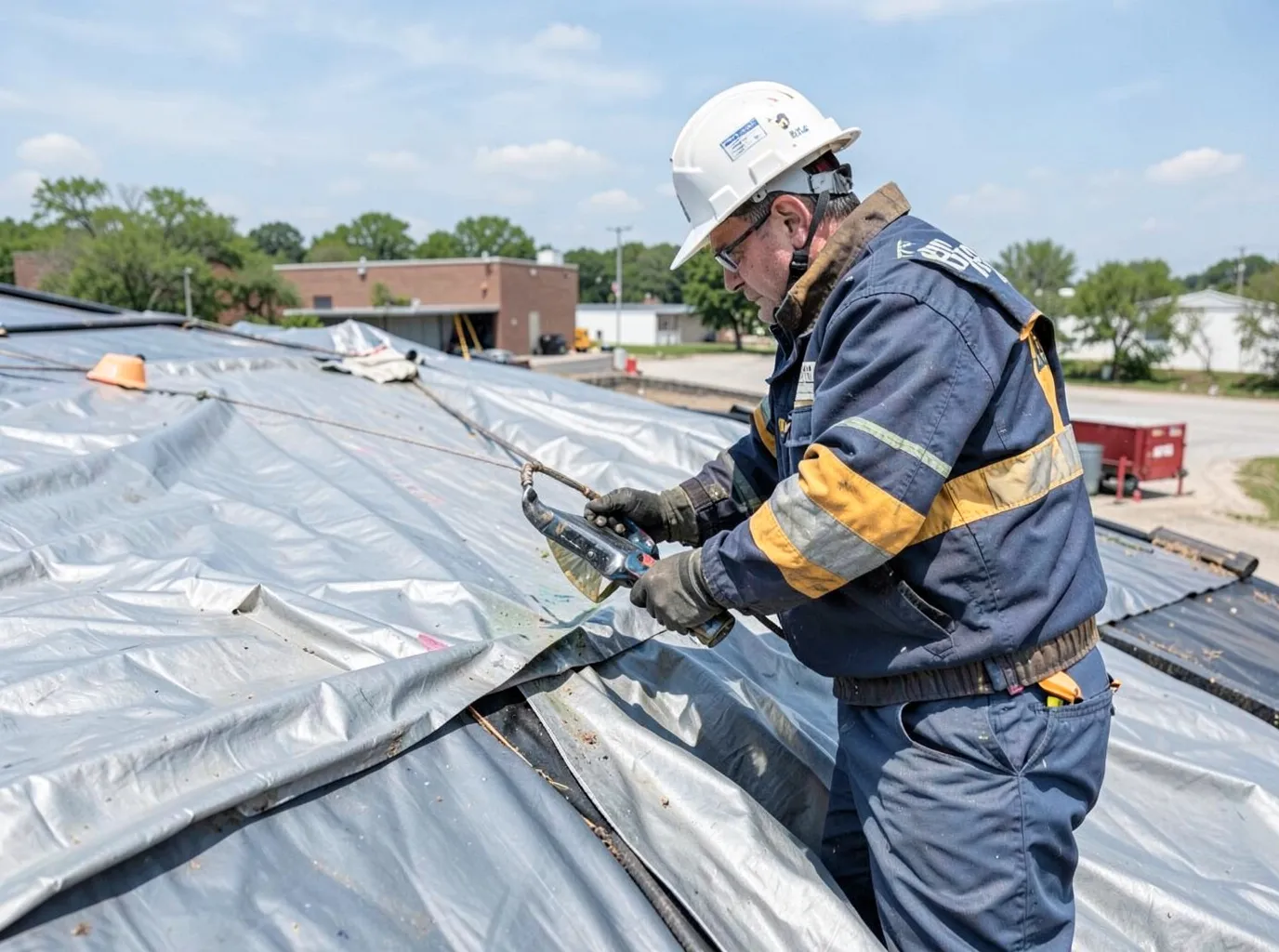 Emergency Roof Tarping in Peoria, IL